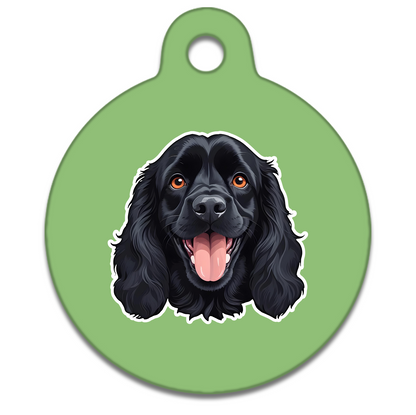 25mm Diameter Small Size - Spaniel Design