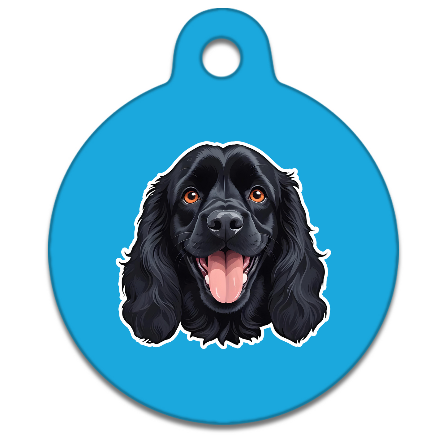 25mm Diameter Small Size - Spaniel Design