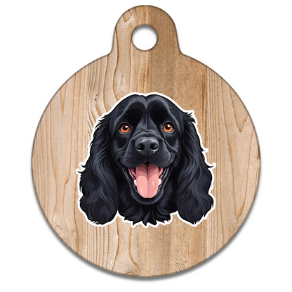 19mm Diameter Tiny Size - Spaniel Design