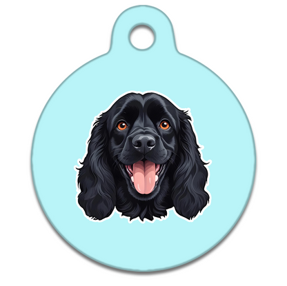 25mm Diameter Small Size - Spaniel Design