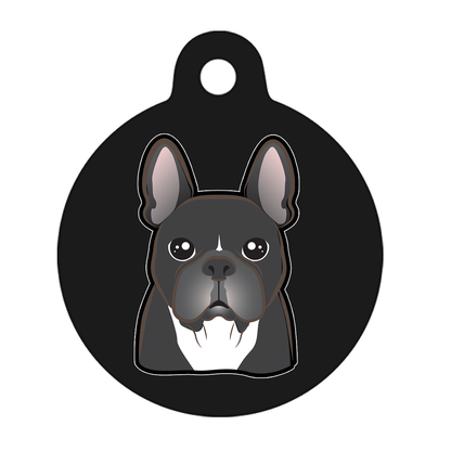 19mm Diameter Tiny Size - French Bulldog Design