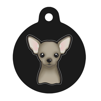 38mm Diameter Large Size - Chihuahua Dog