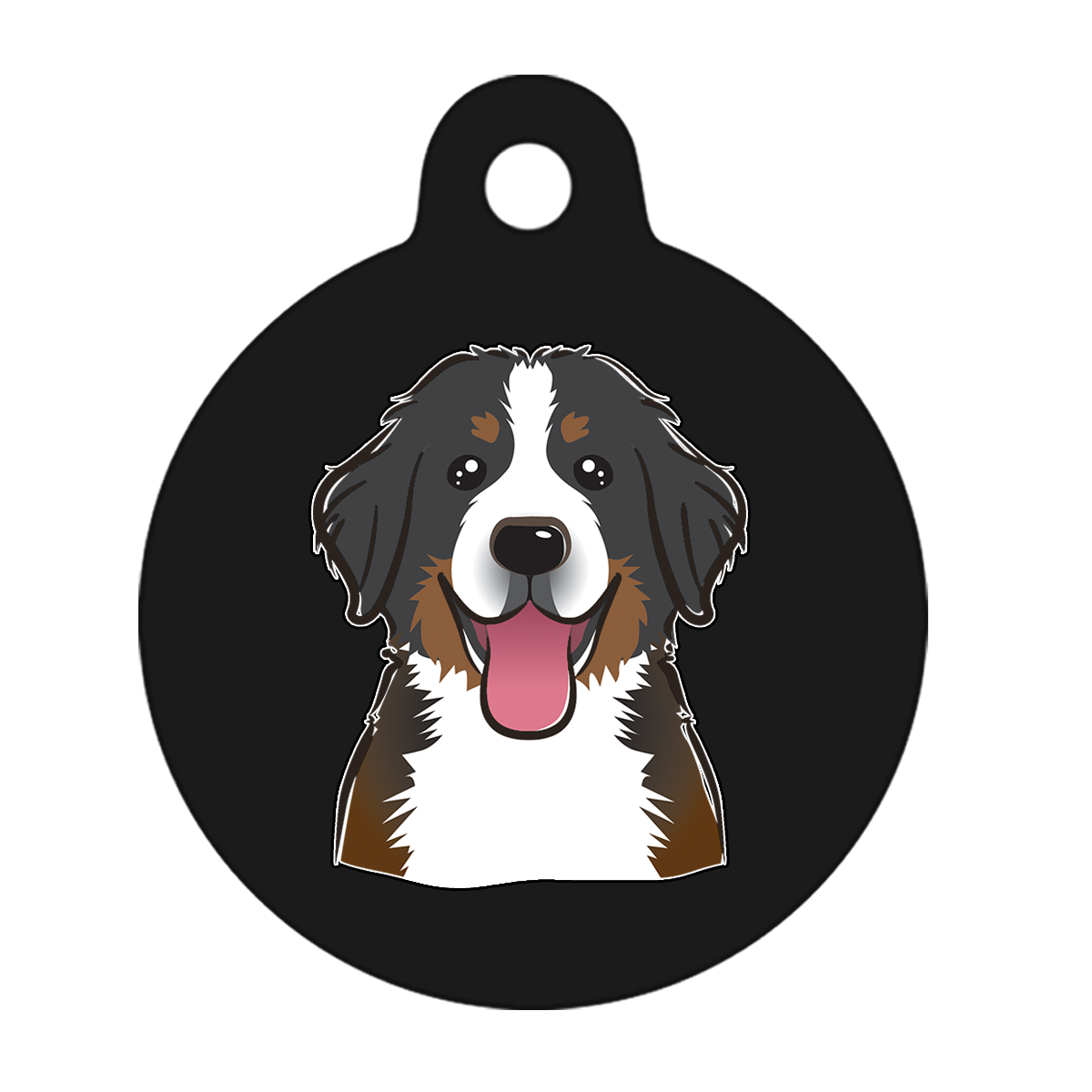 31mm Diameter Medium Size - Bernese Mountain Dog