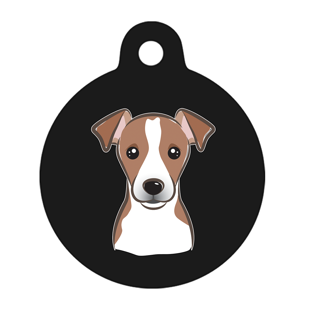 25mm Diameter Small Size - Jack Russell Design