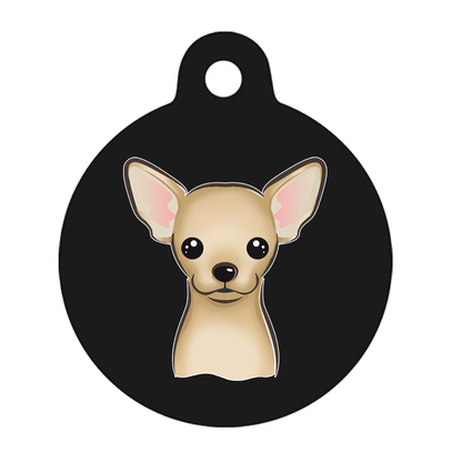 38mm Diameter Large Size - Chihuahua Dog