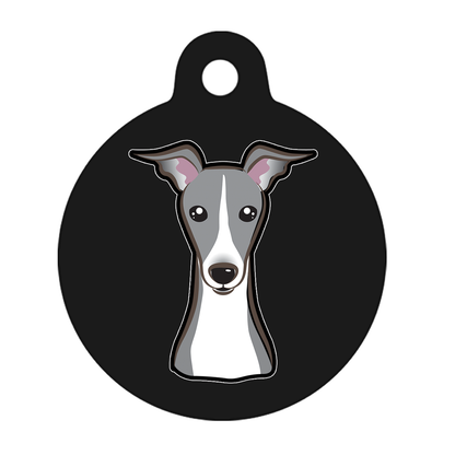 38mm Diameter Large Size - Whippet Dog