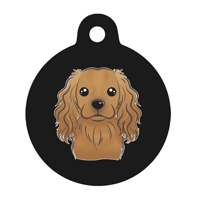 25mm Diameter Small Size - Cavalier King Charles Spaniel Dog