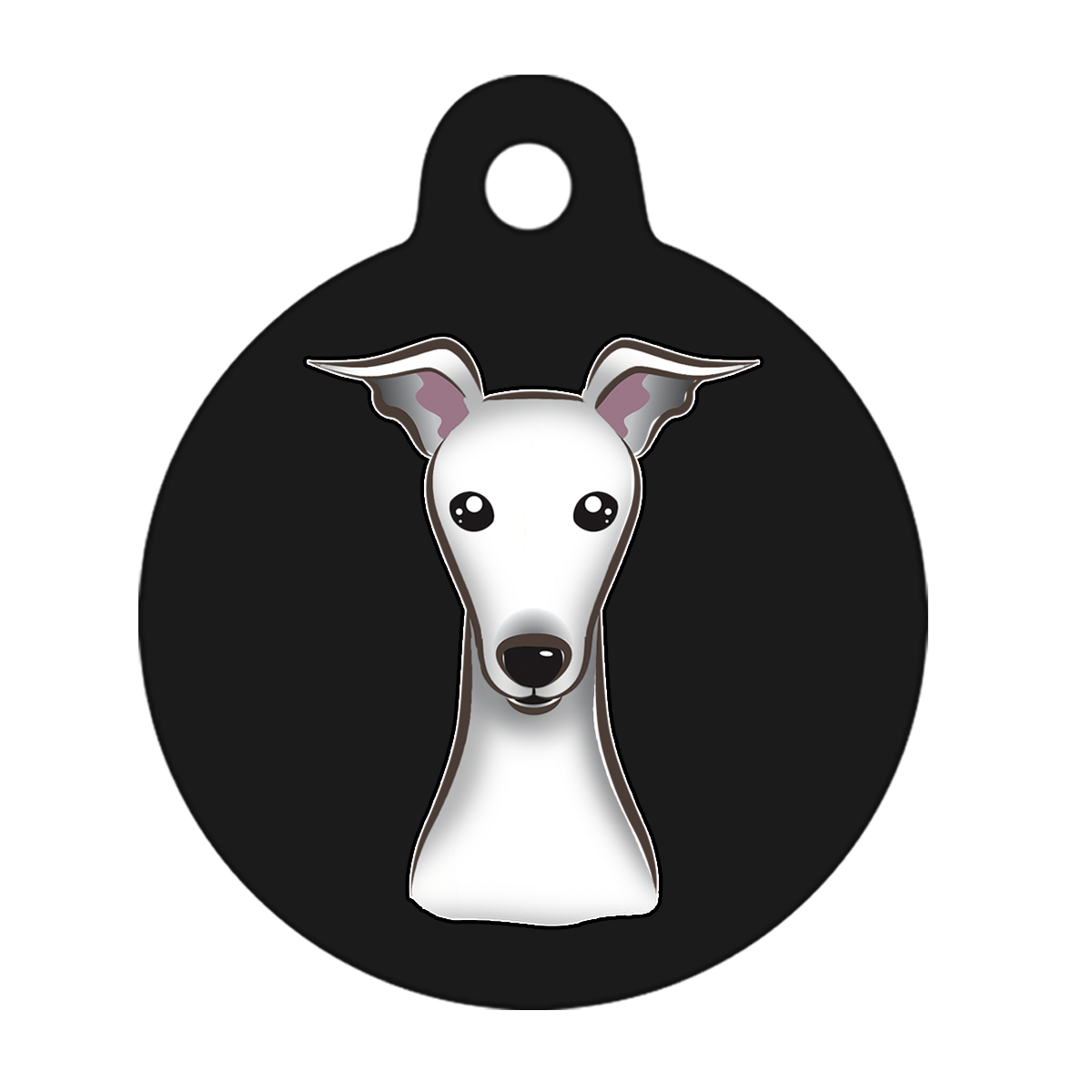 19mm Diameter Tiny Size - Greyhound Dog