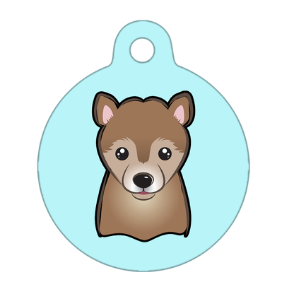 31mm Diameter Medium Size - Shiba Inu Dog