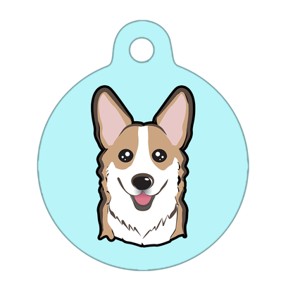 31mm Diameter Medium Size - Corgi Dog