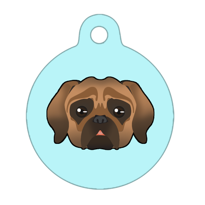 31mm Diameter Medium Size - Puggle Dog