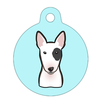 31mm Diameter Medium Size - Bull Terrier Dog