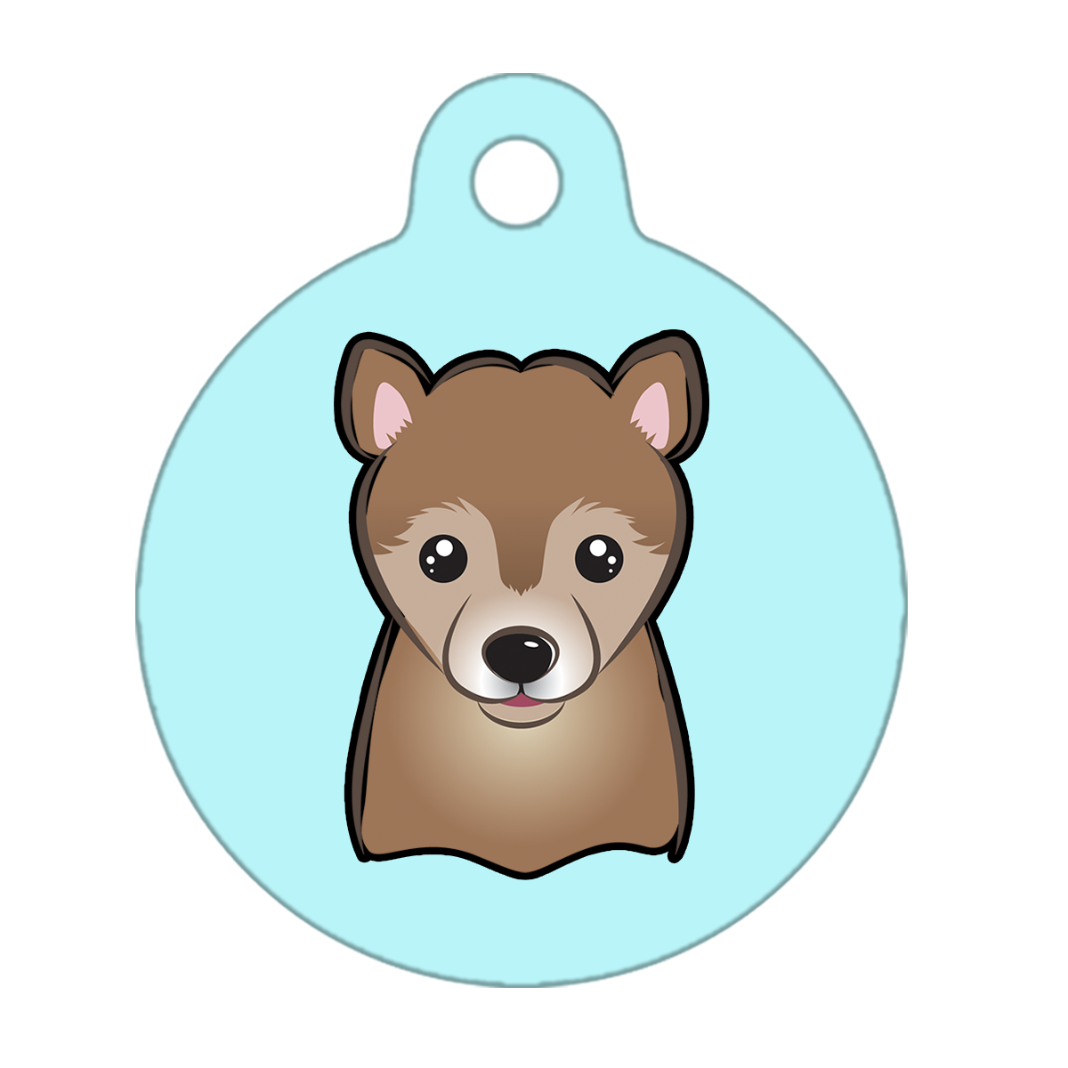 25mm Diameter Small Size - Shiba Inu Dog