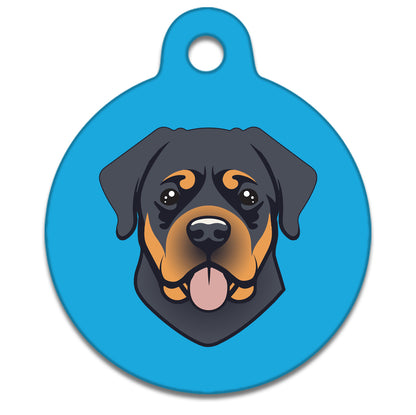 38mm Diameter Large Size - Rottweiler Dog
