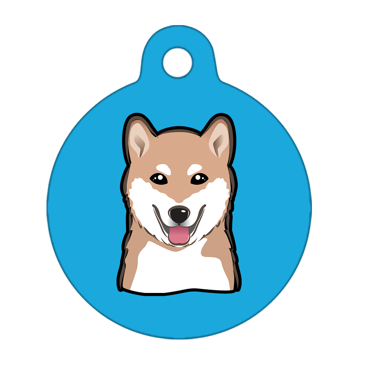 31mm Diameter Medium Size - Shiba Inu Dog