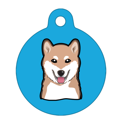 31mm Diameter Medium Size - Shiba Inu Dog