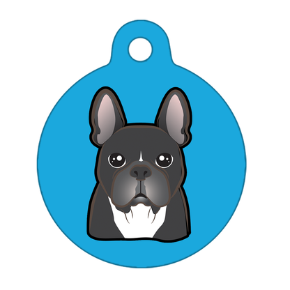 19mm Diameter Tiny Size - French Bulldog Design
