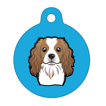 31mm Diameter Medium Size - Cavalier King Charles Spaniel Dog