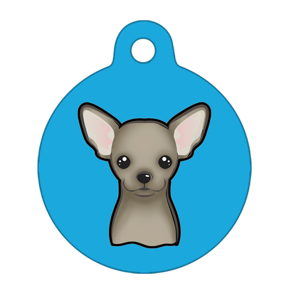 38mm Diameter Large Size - Chihuahua Dog