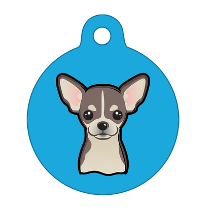 38mm Diameter Large Size - Chihuahua Dog