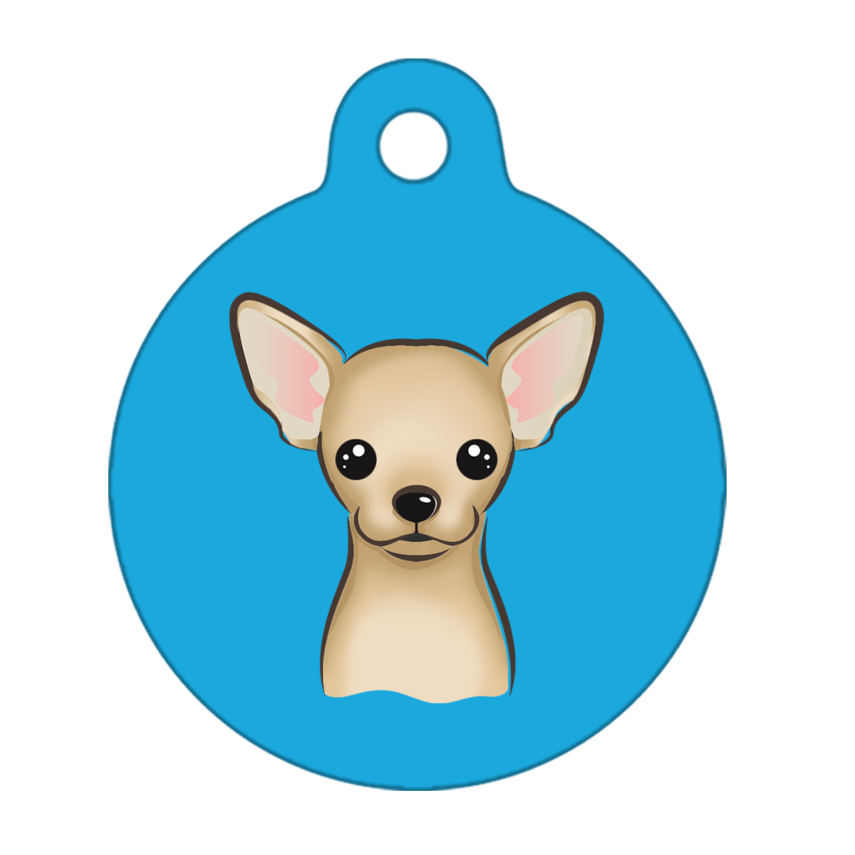 38mm Diameter Large Size - Chihuahua Dog