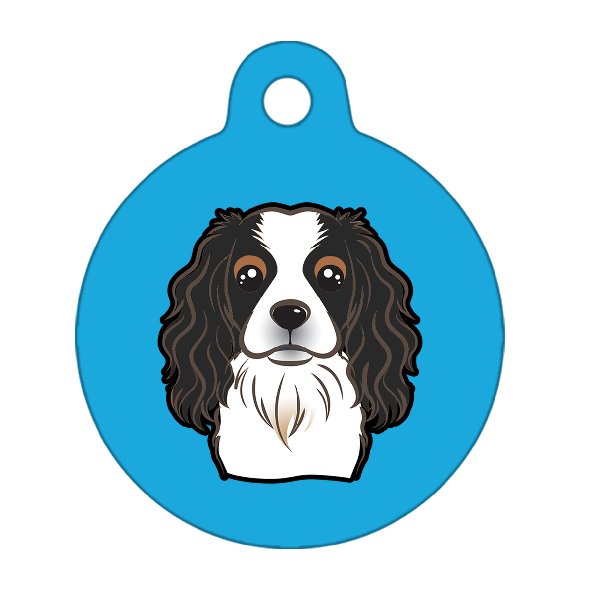 31mm Diameter Medium Size - Cavalier King Charles Spaniel Dog