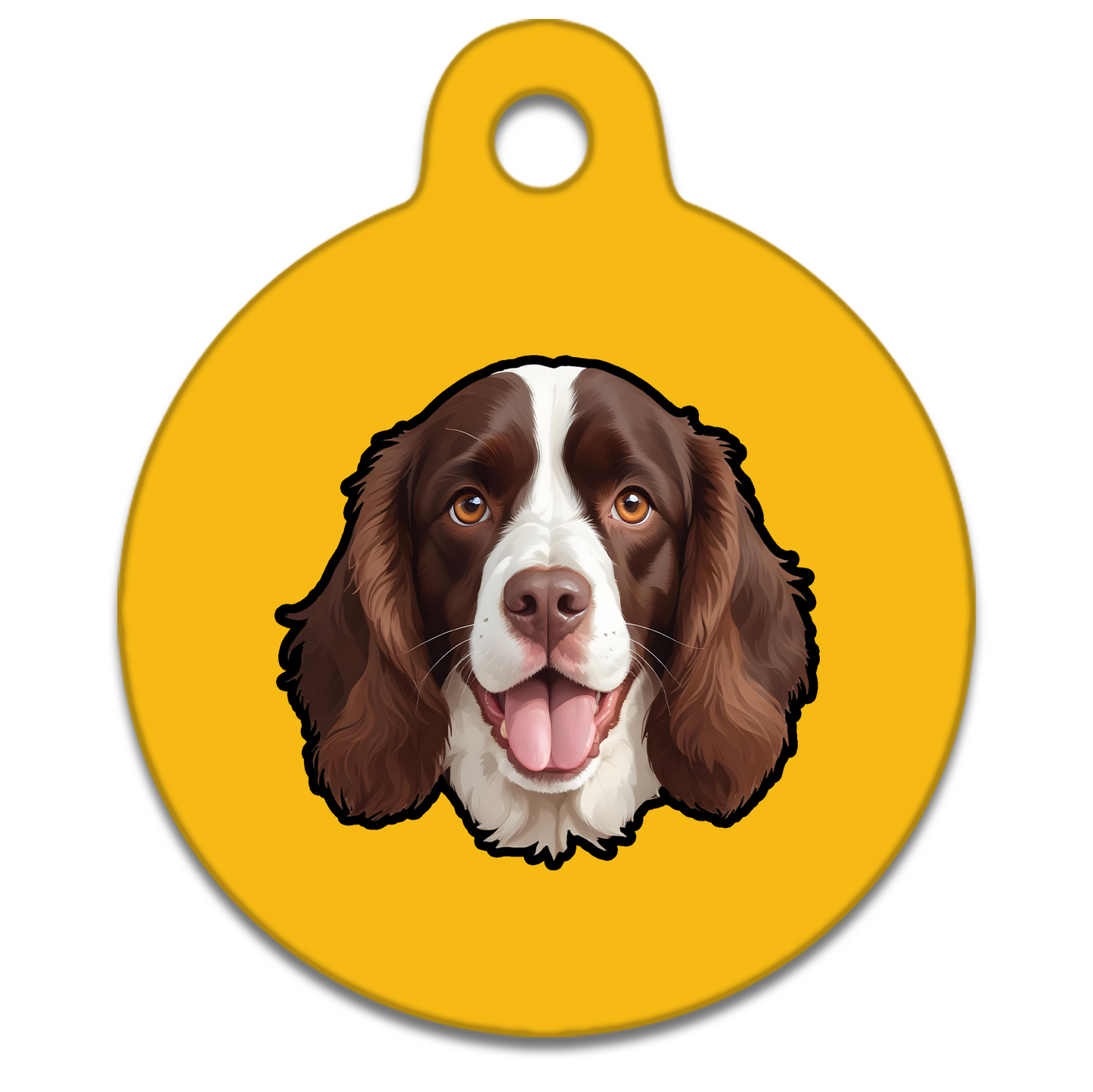 38mm Diameter Large Size - Springer Spaniel Dog