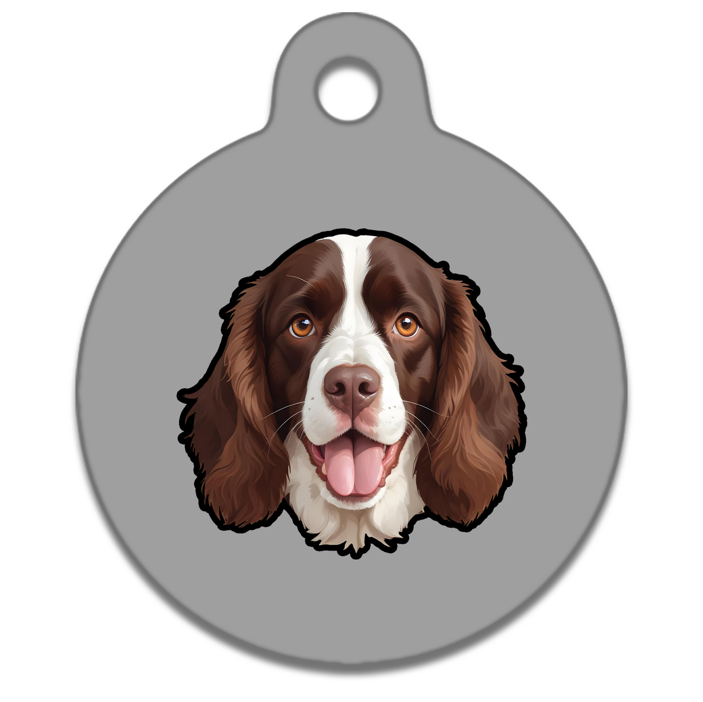 31mm Diameter Medium Size - Springer Spaniel Dog