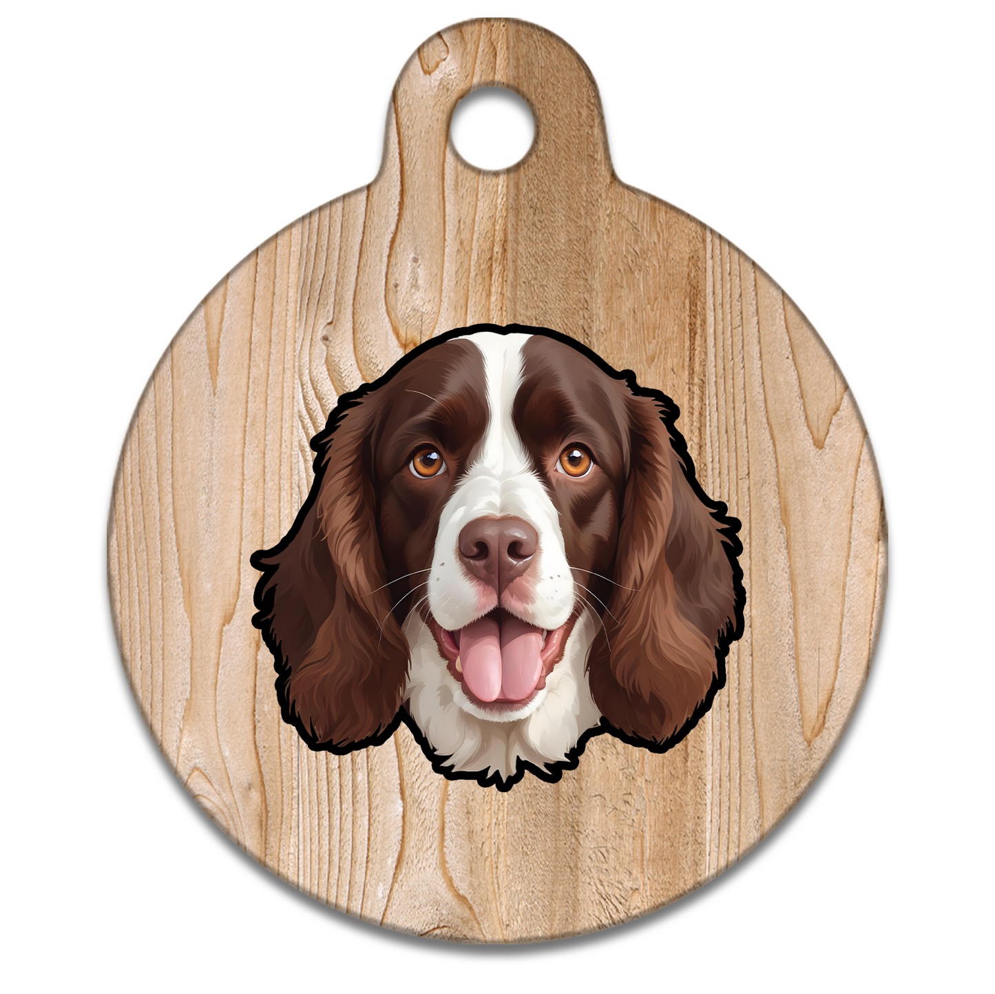 31mm Diameter Medium Size - Springer Spaniel Dog