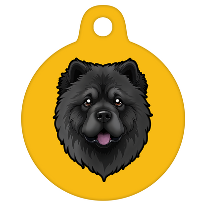 38mm Diameter Large Size - Chow Chow Dog