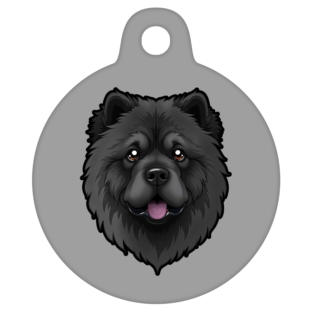 38mm Diameter Large Size - Chow Chow Dog