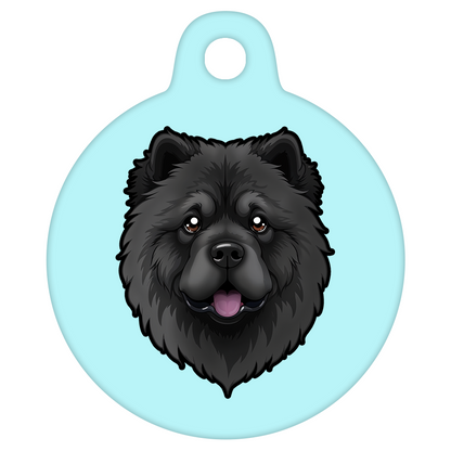 25mm Diameter Small Size - Chow Chow Dog