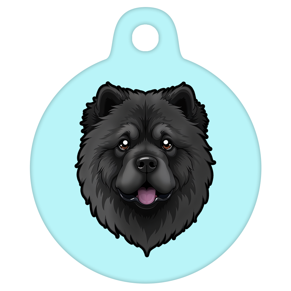 31mm Diameter Medium Size - Chow Chow Dog
