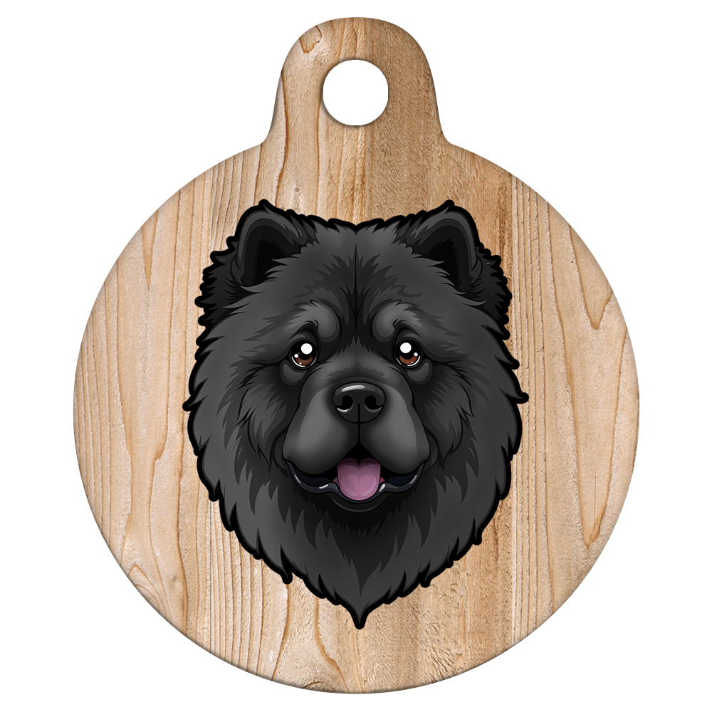 38mm Diameter Large Size - Chow Chow Dog