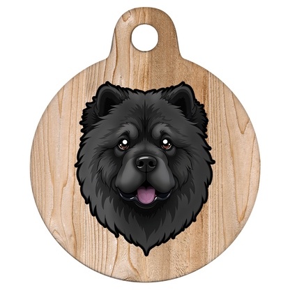19mm Diameter Tiny Size - Chow Chow Dog