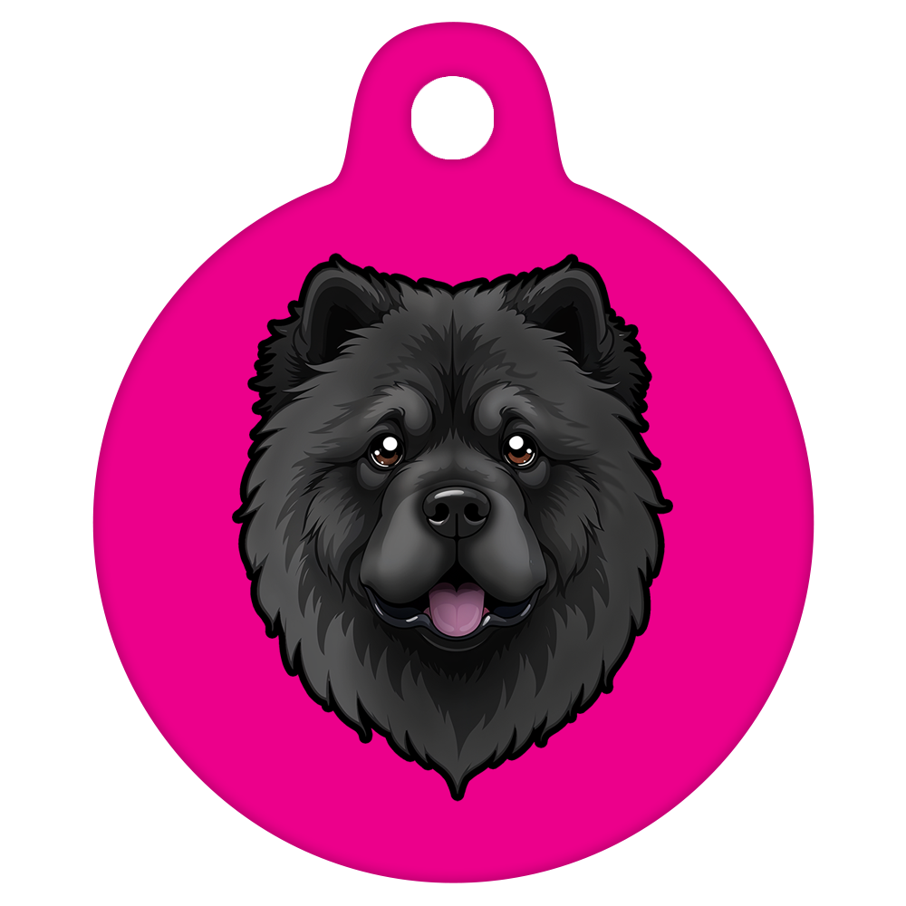 38mm Diameter Large Size - Chow Chow Dog