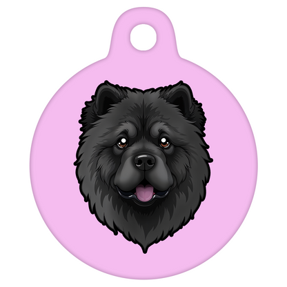 19mm Diameter Tiny Size - Chow Chow Dog