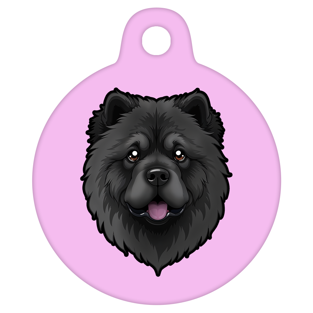 31mm Diameter Medium Size - Chow Chow Dog