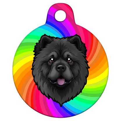 38mm Diameter Large Size - Chow Chow Dog