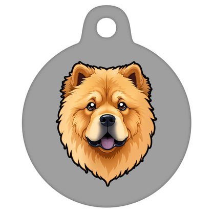 31mm Diameter Medium Size - Chow Chow Dog