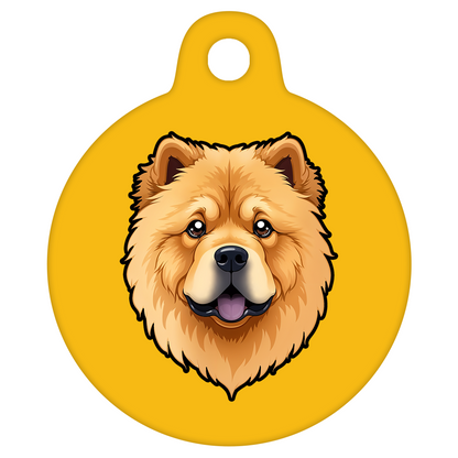 25mm Diameter Small Size - Chow Chow Dog