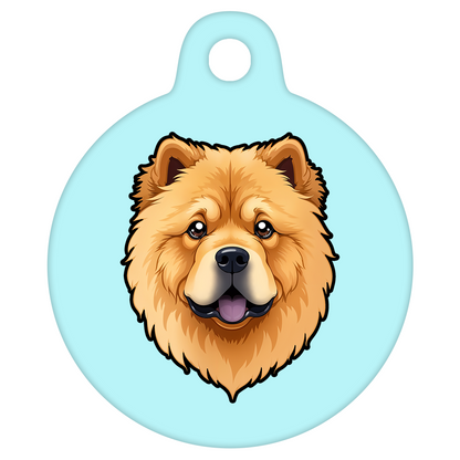25mm Diameter Small Size - Chow Chow Dog