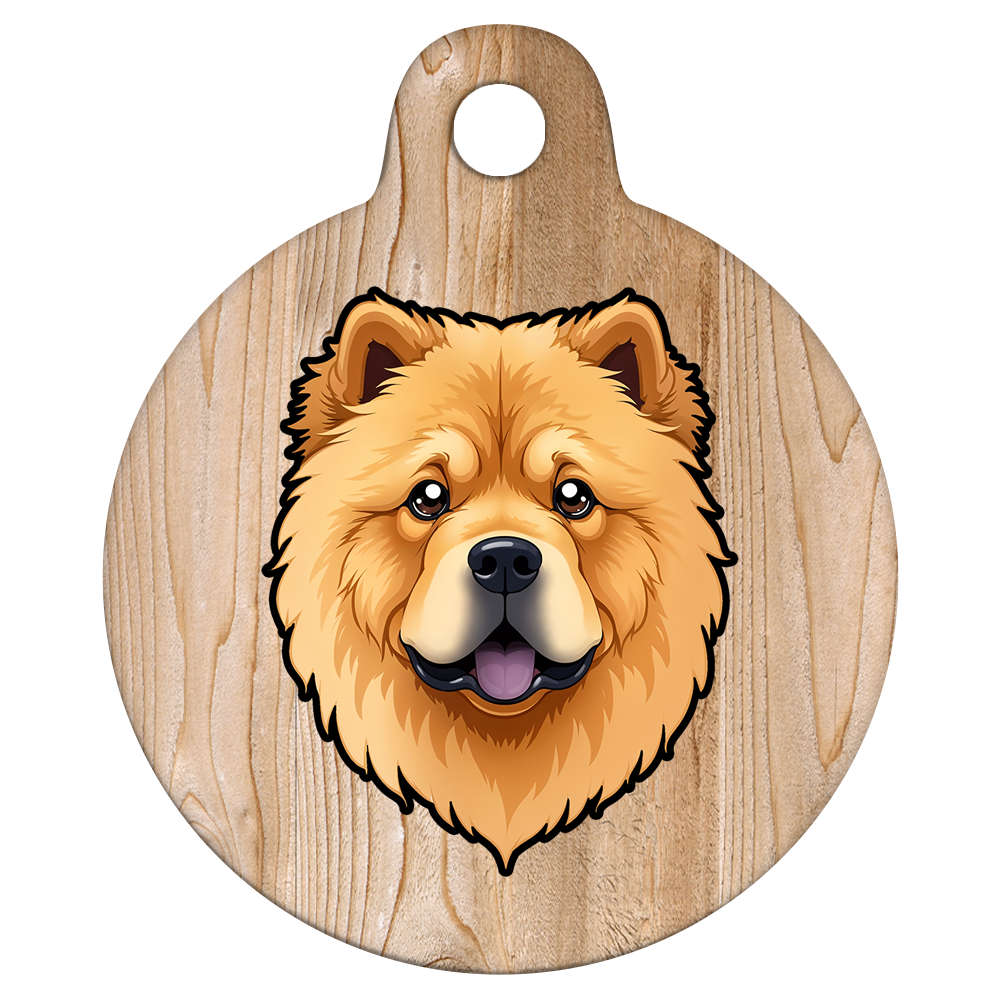 38mm Diameter Large Size - Chow Chow Dog