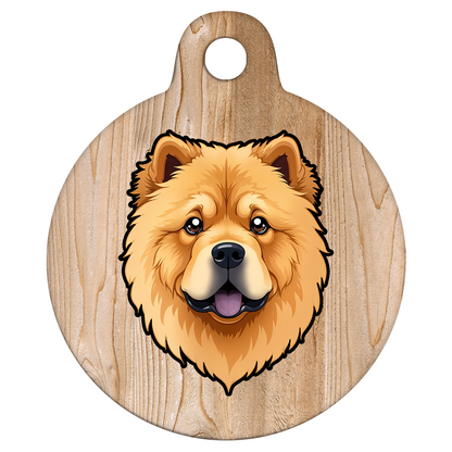 19mm Diameter Tiny Size - Chow Chow Dog
