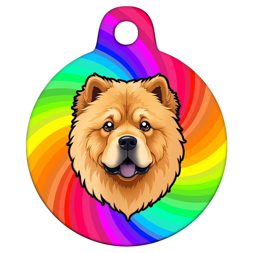 38mm Diameter Large Size - Chow Chow Dog