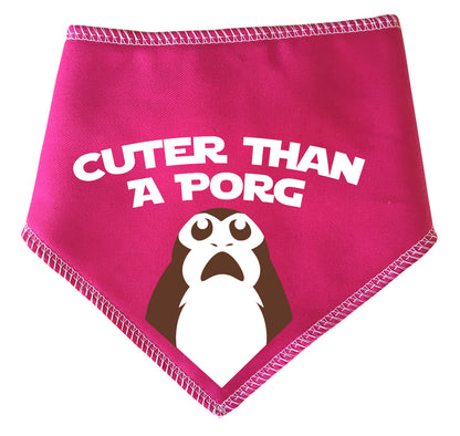 Cuter Than A Porg Dog Bandana