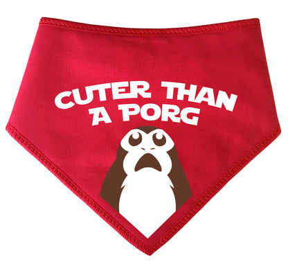 Cuter Than A Porg Dog Bandana