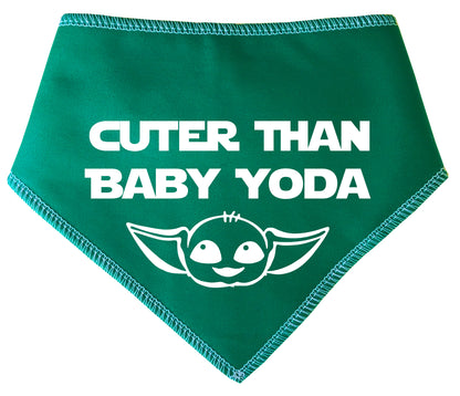 Cuter Than Baby Yoda Dog Bandana