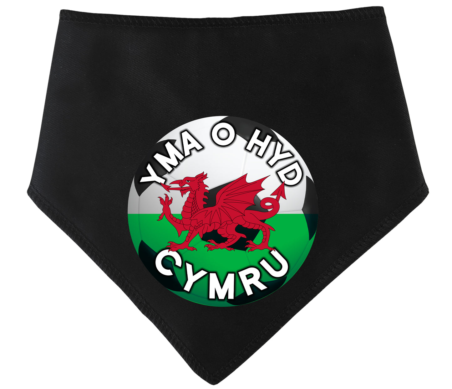 YMA O HYD Cymru  Football Dog Bandana