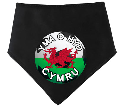 YMA O HYD Cymru  Football Dog Bandana